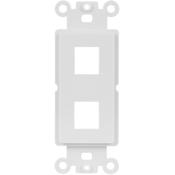 Main product image for DataComm 20-5152 Decor Plate Insert for 2 Keyston 261-578